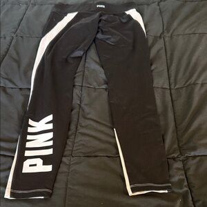 PINK Victoria's Secret Women’s Leggings in Black and White